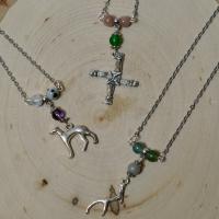 Celtic 3 Beaded Necklaces 