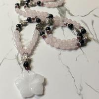 Rose Quartz and Garnet Aphrodite Prayer Beads