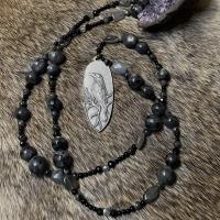 Phantom Queen: Devotional Necklace for The Morrigan 