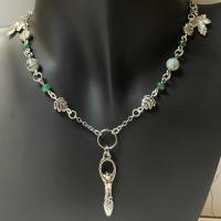 Goddess of The Wilds Beaded Necklace 