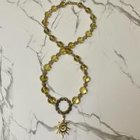 Apollo Citrine and Sunstone Necklace