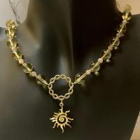 Apollo Citrine and Sunstone Necklace