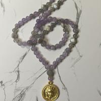 Amethyst and Labradorite Circe Prayer Beads