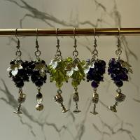 Dionysus Grape and Chalice Earrings 