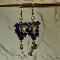 Dionysus Grape and Chalice Earrings 
