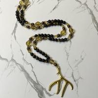 Bumblebee Jade and Citrine Freyr Prayer Beads