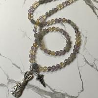 Ametrine and Labradorite Hermes Prayer Beads