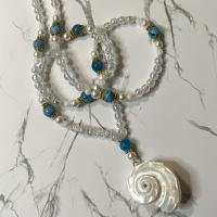 Angel Aura and Apatite Aphrodite Prayer Beads