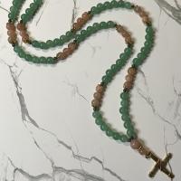 Aventurine and Sunstone Brigid Prayer Beads