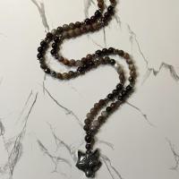 Wood Jasper and Garnet Angrboda Prayer Beads