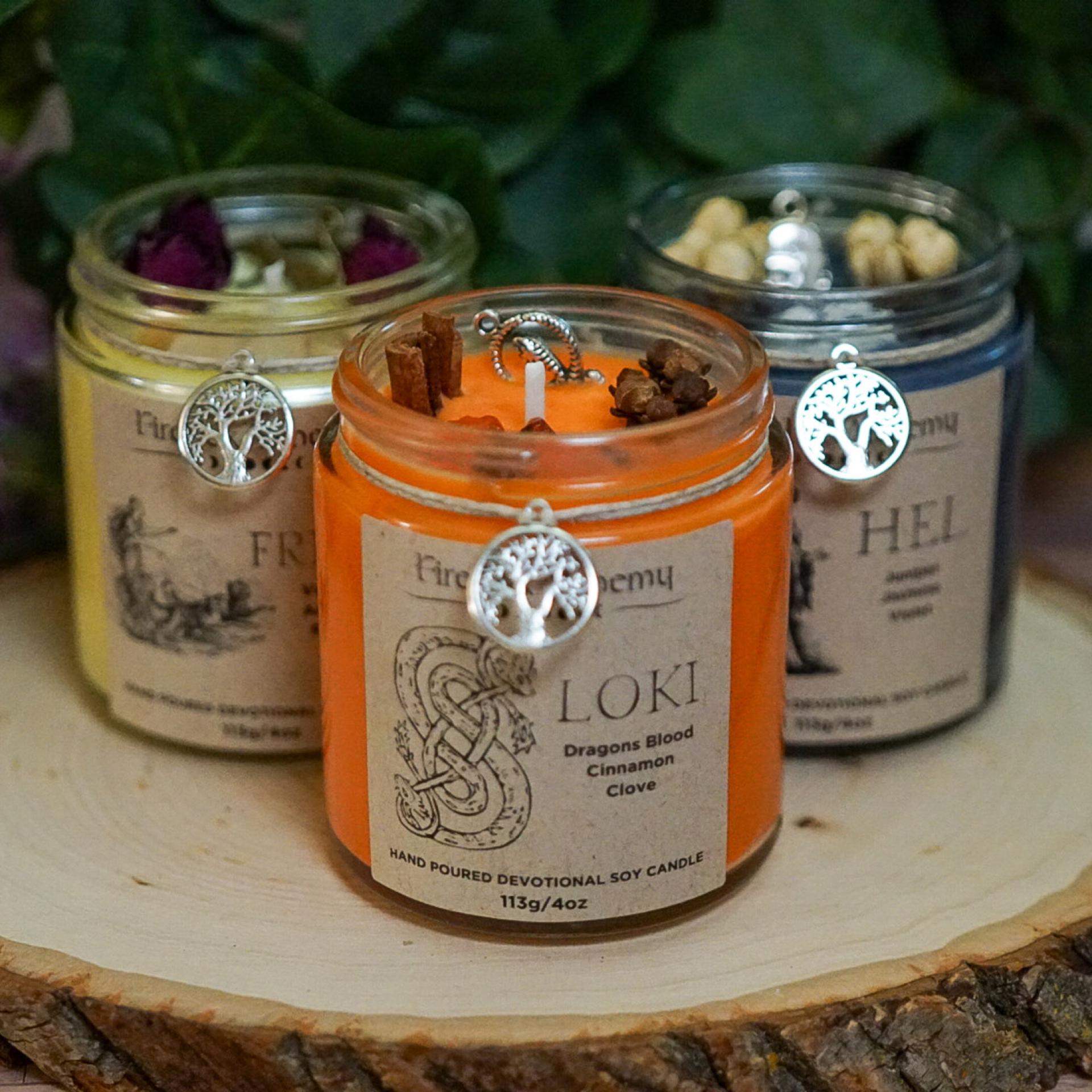 Norse Gods Candles