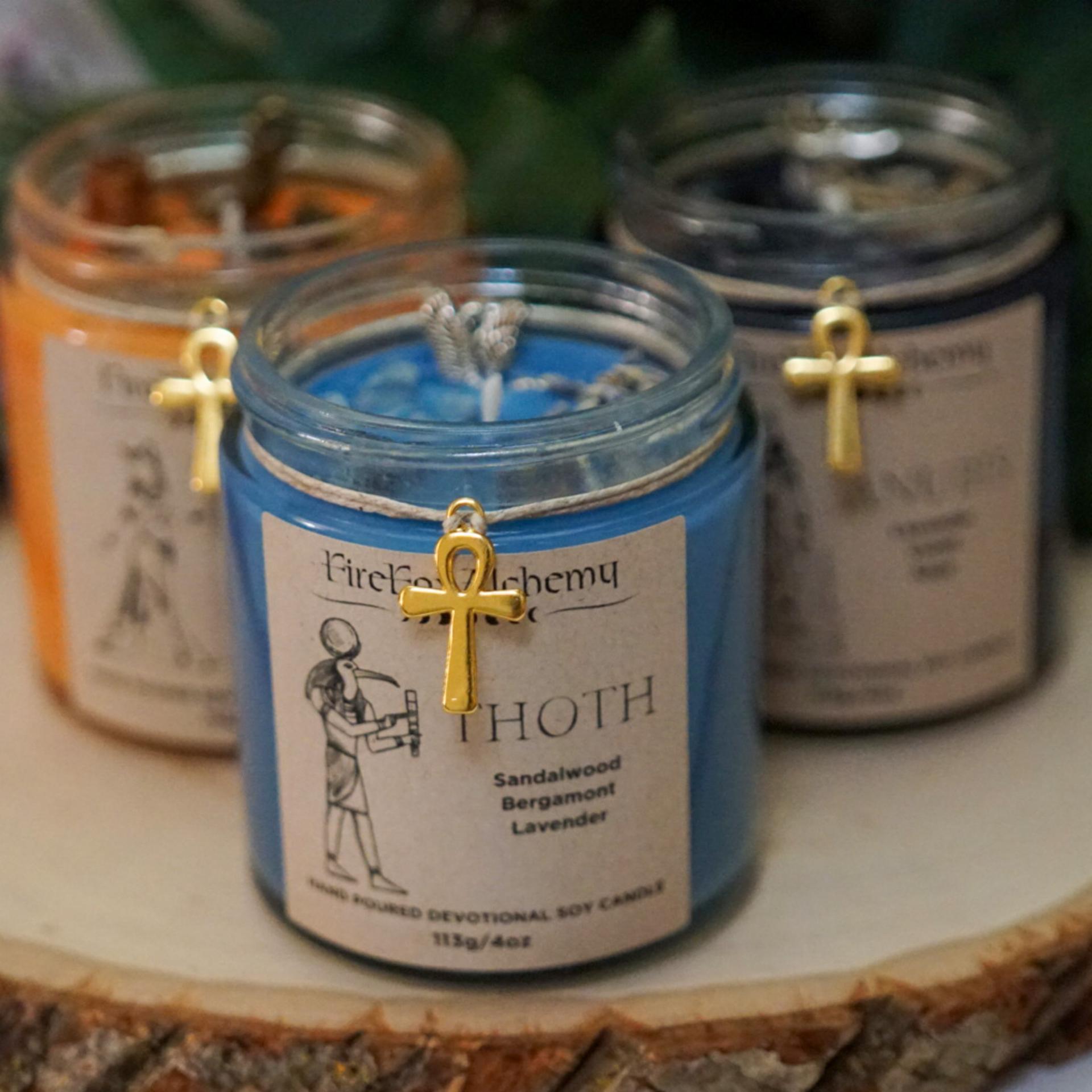Egyptian Gods Candles