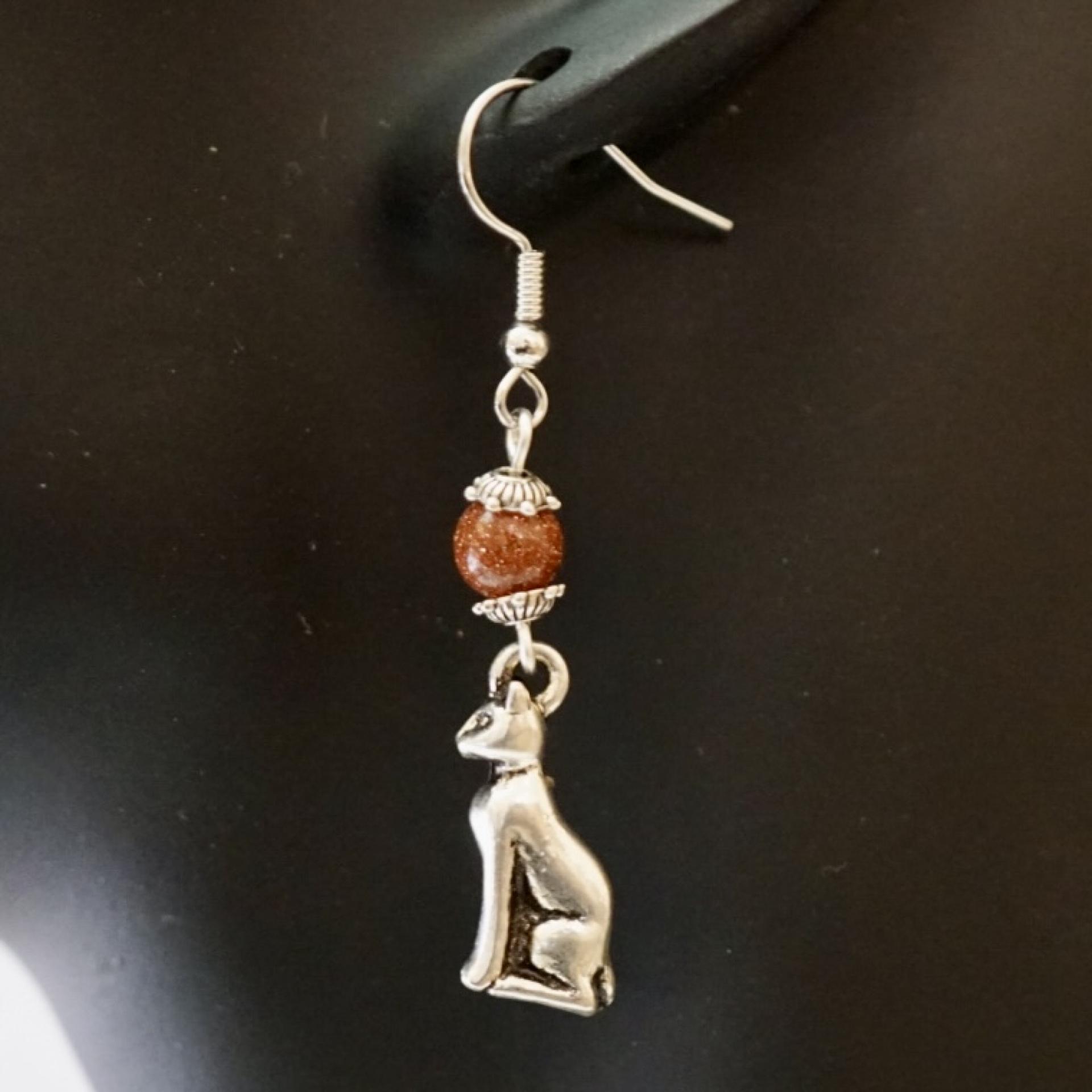 Egyptian Gods Simple Earrings 