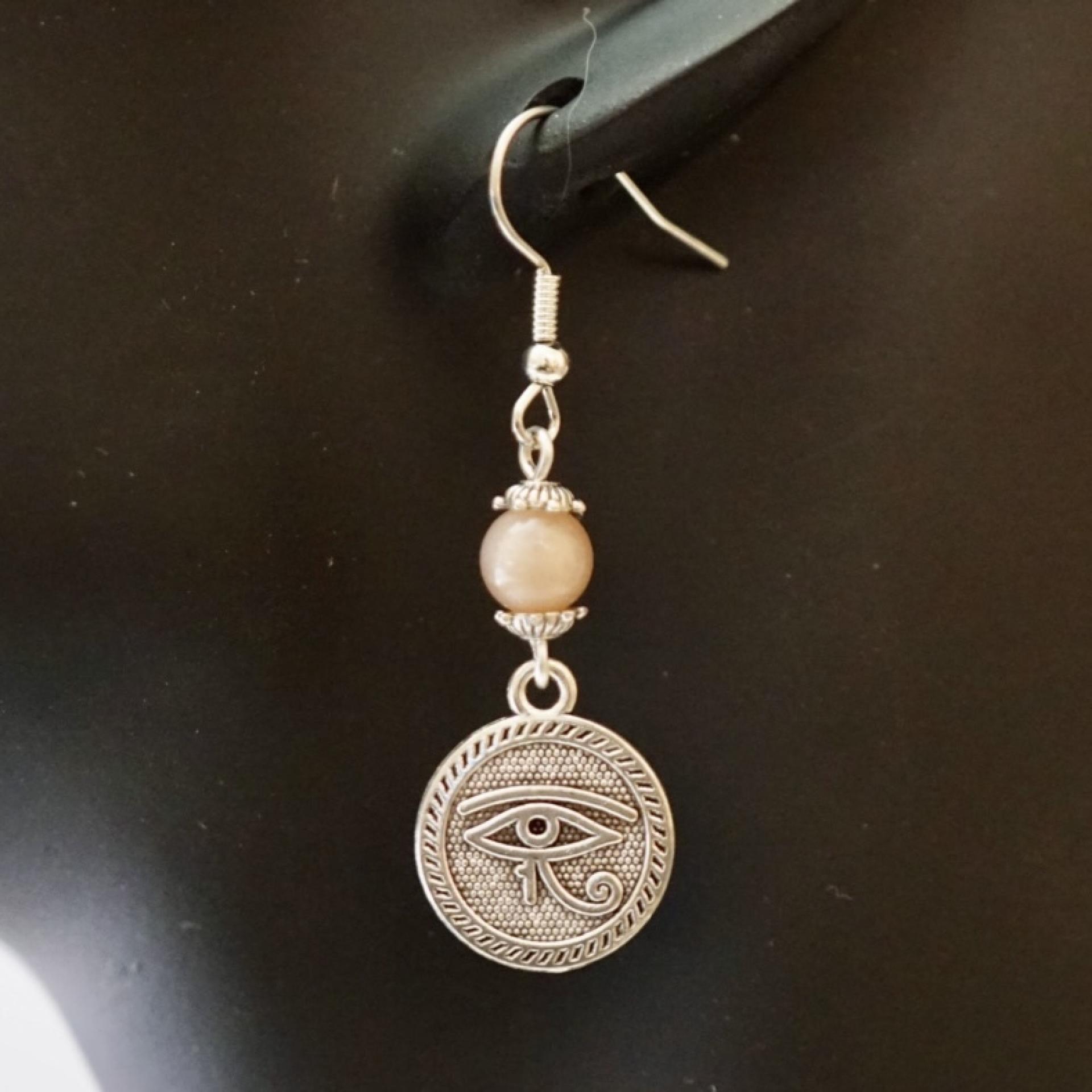 Egyptian Gods Simple Earrings 