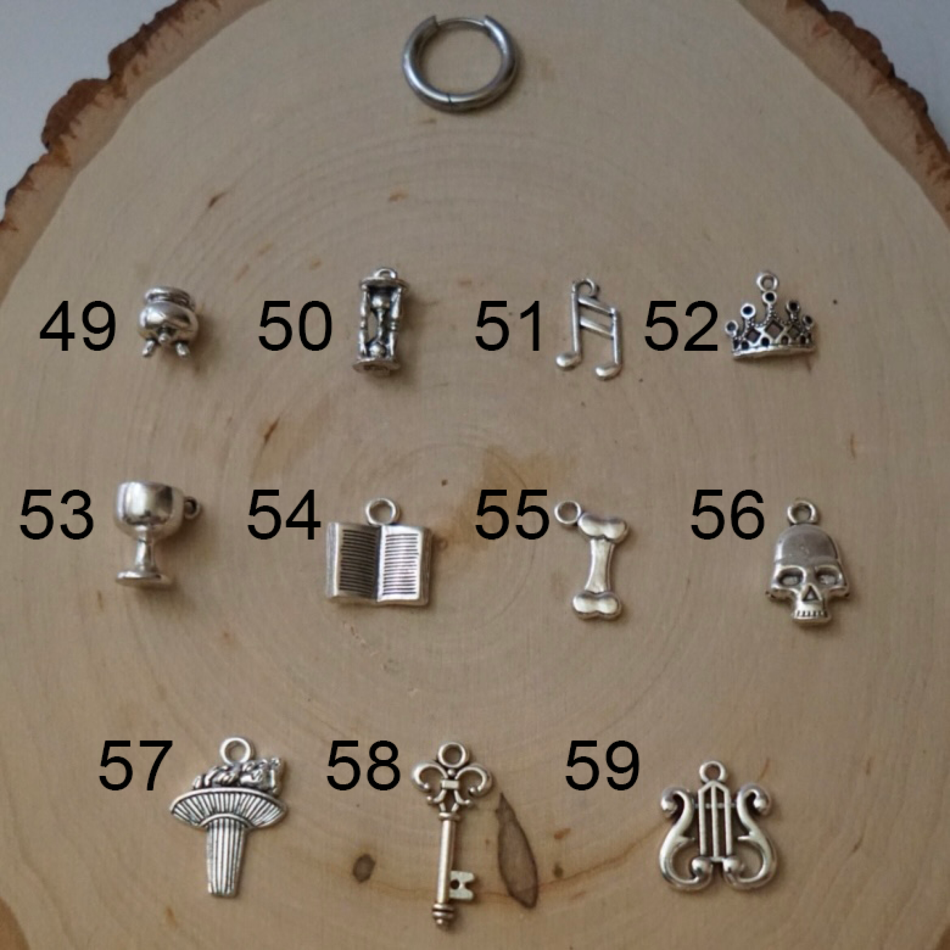 Create Your Own Deity Charm Earrings