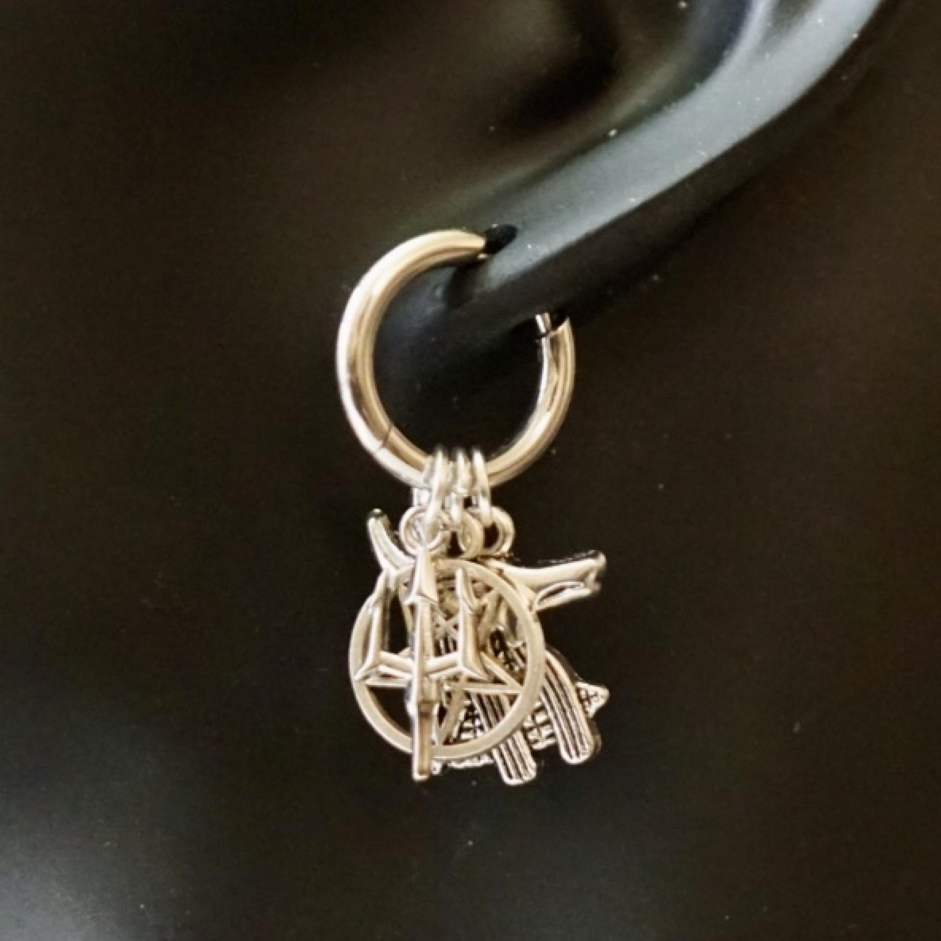 Create Your Own Deity Charm Earrings