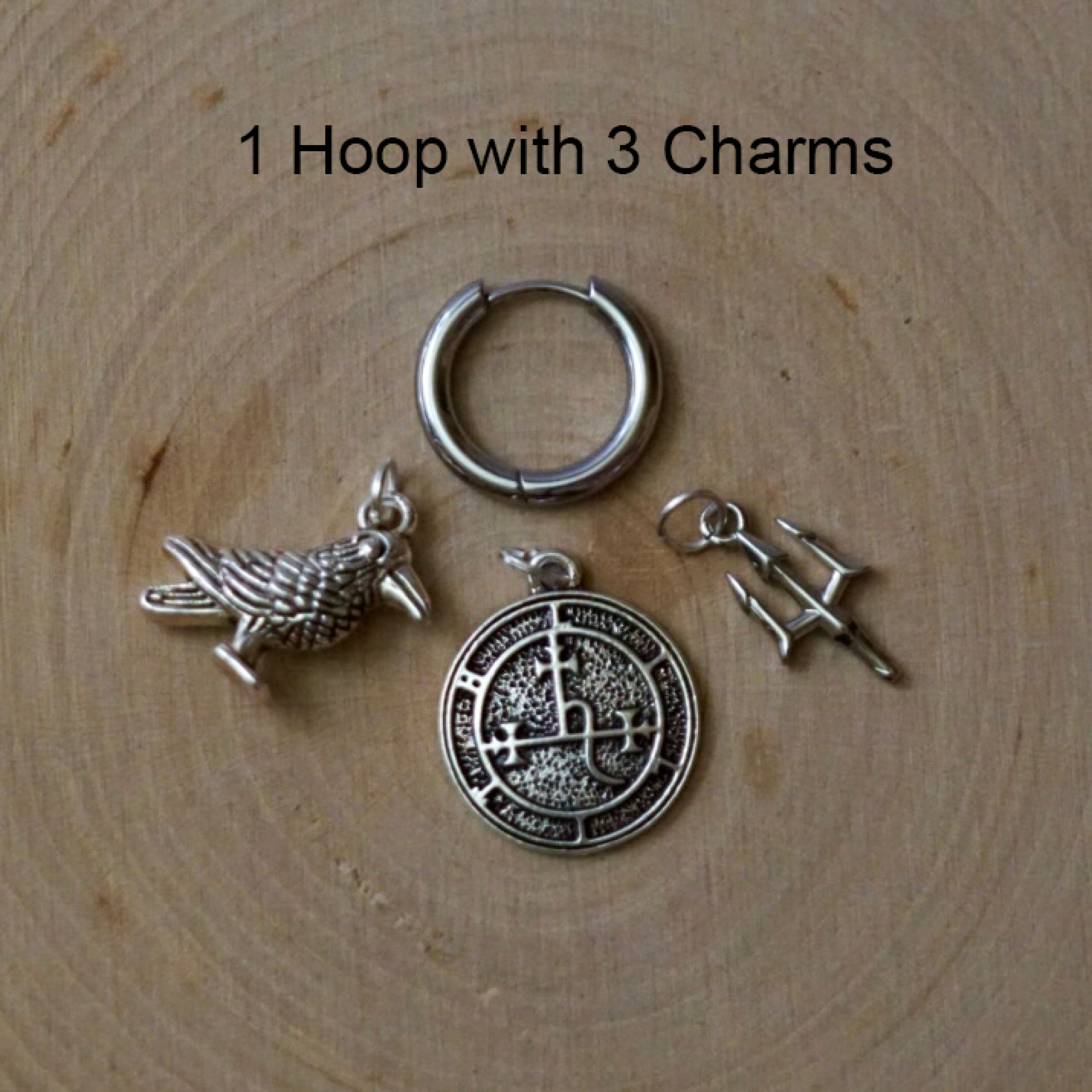 Create Your Own Deity Charm Earrings