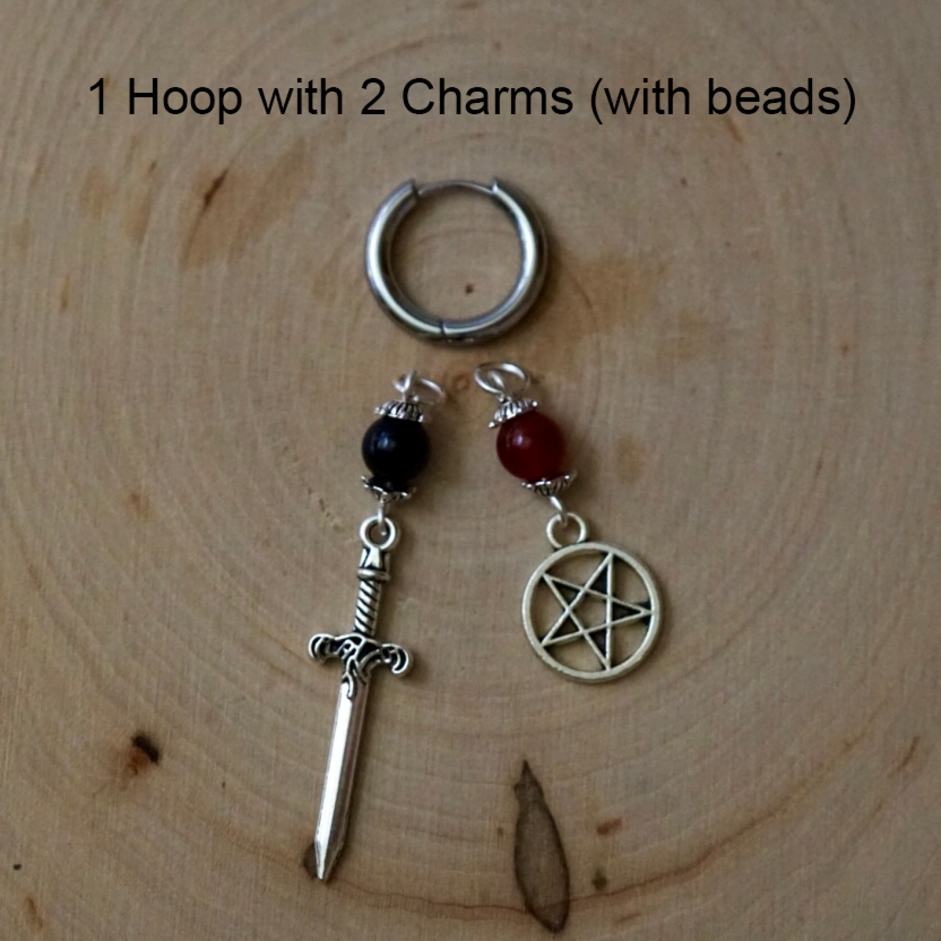 Create Your Own Deity Charm Earrings