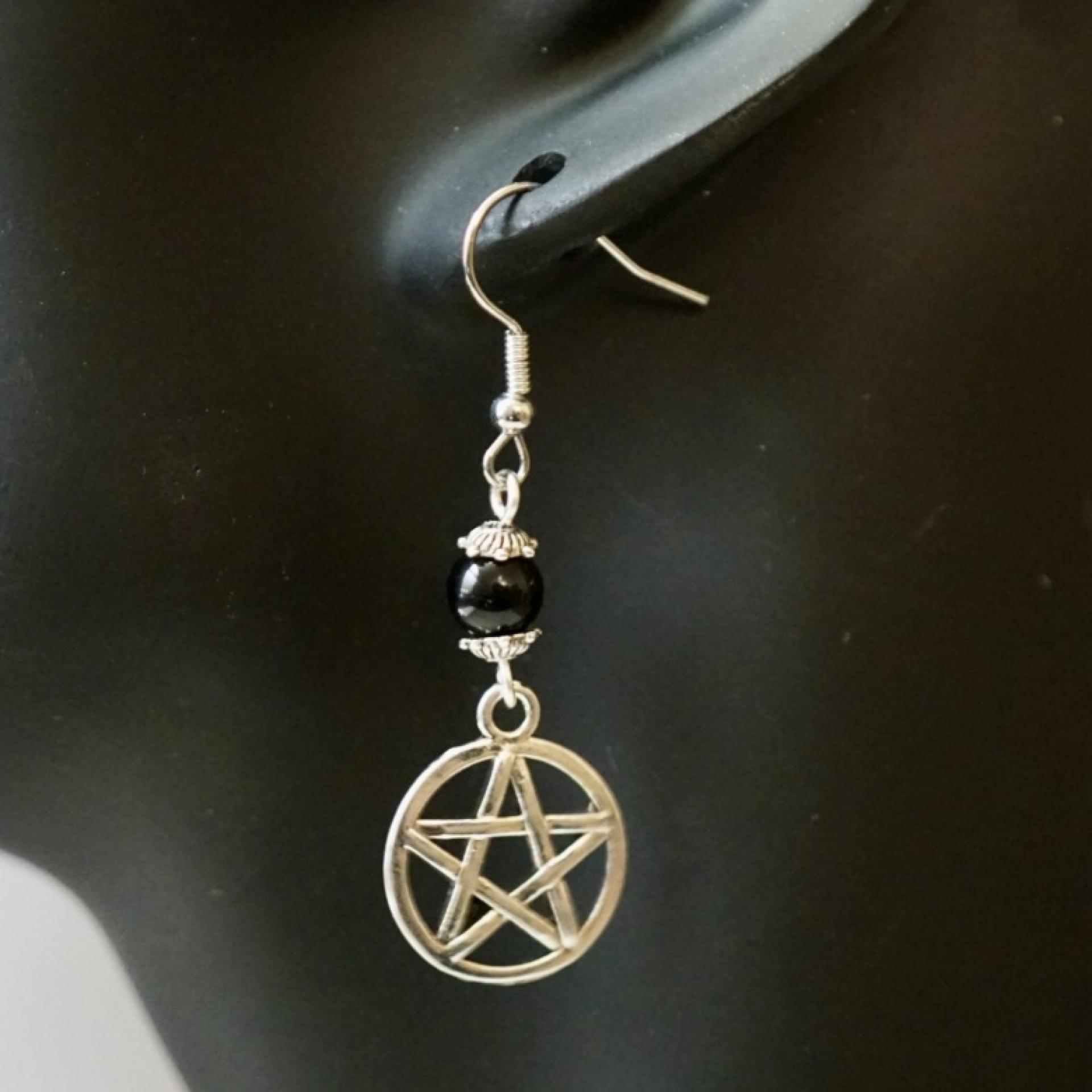 Pentacle Earrings 