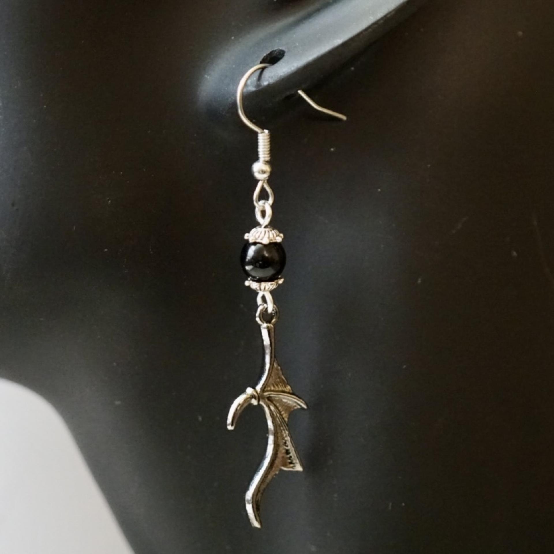 Demon Wing Earrings 