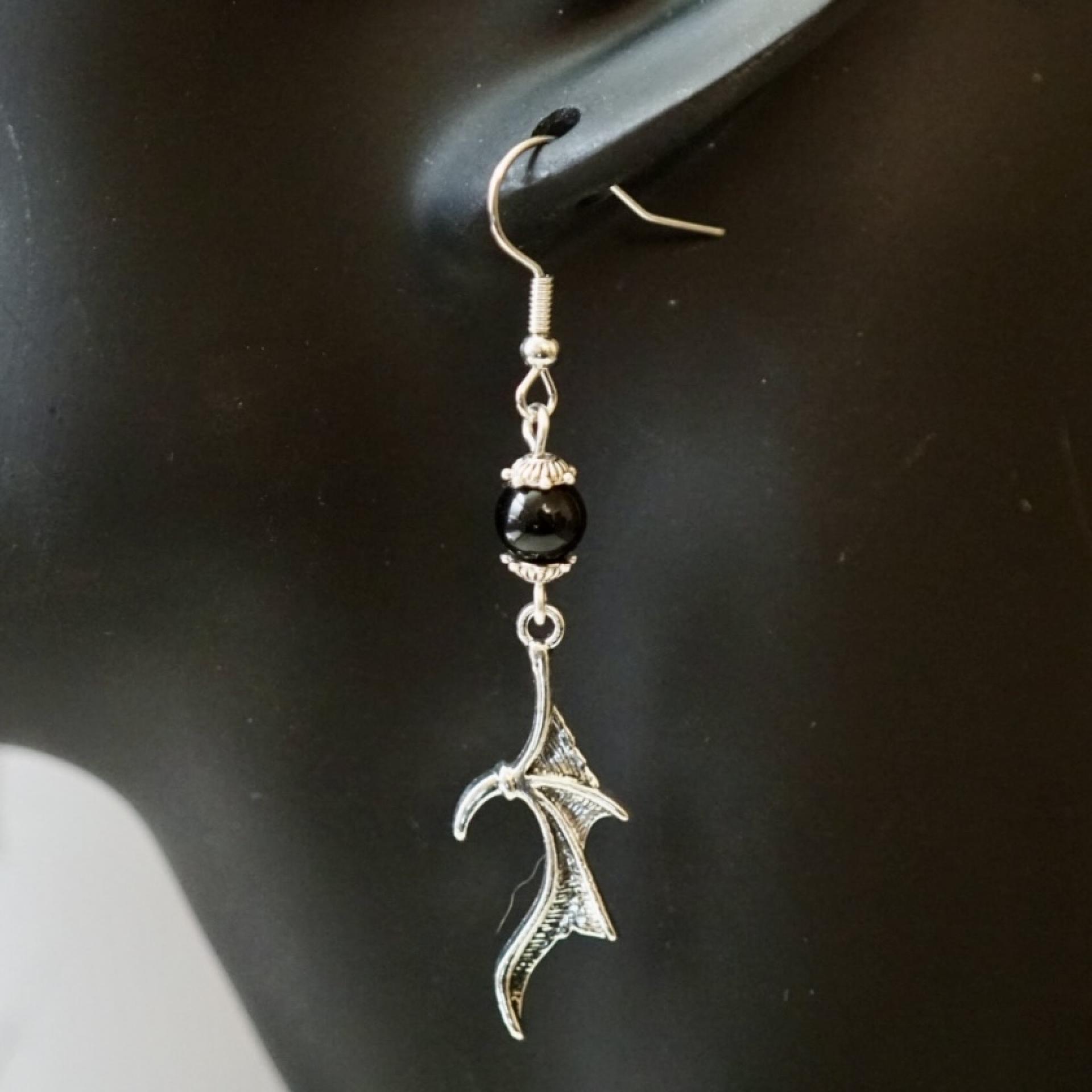 Demon Wing Earrings 