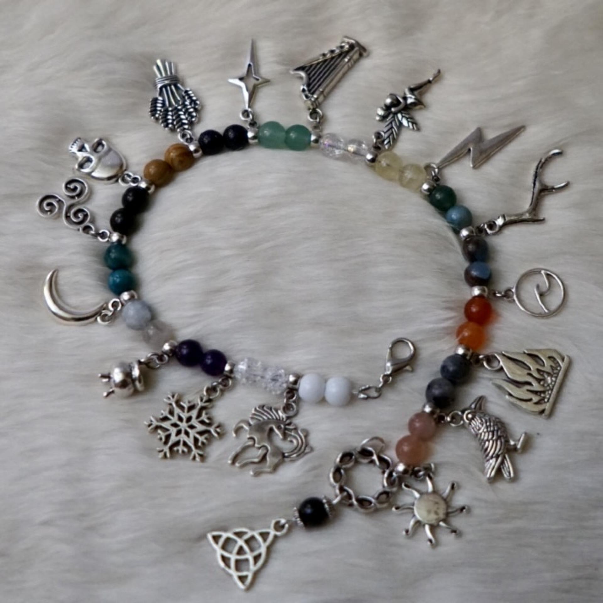 Deluxe Clasp Pocket Prayer Beads for The Celtic Pantheon
