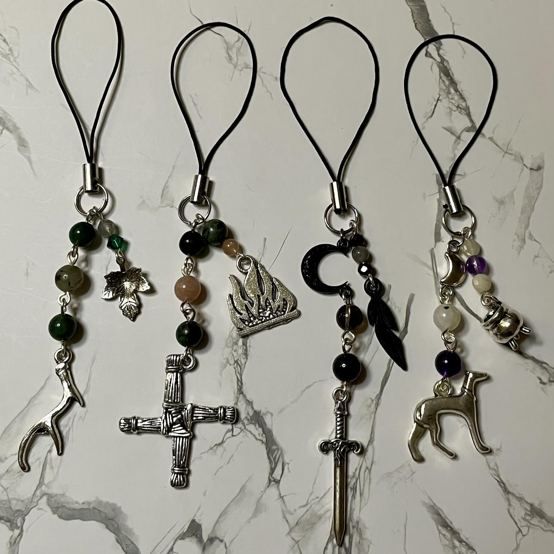 Celtic Gods Phone/Bag Charms