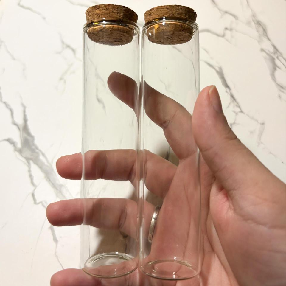 CLEARANCE: 60ml Large Clear Vials 2 Count
