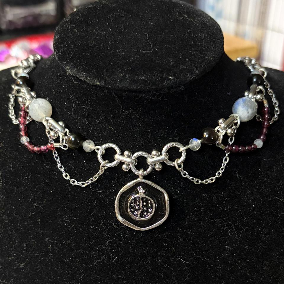 Hades and Persephone Deluxe Chainlink Necklace