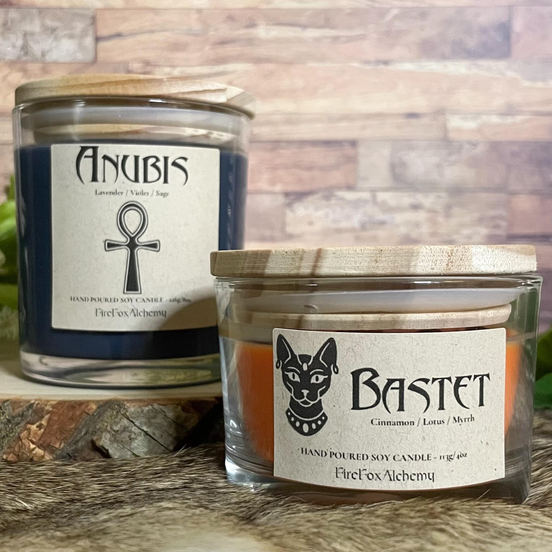 Egyptian Gods Candles