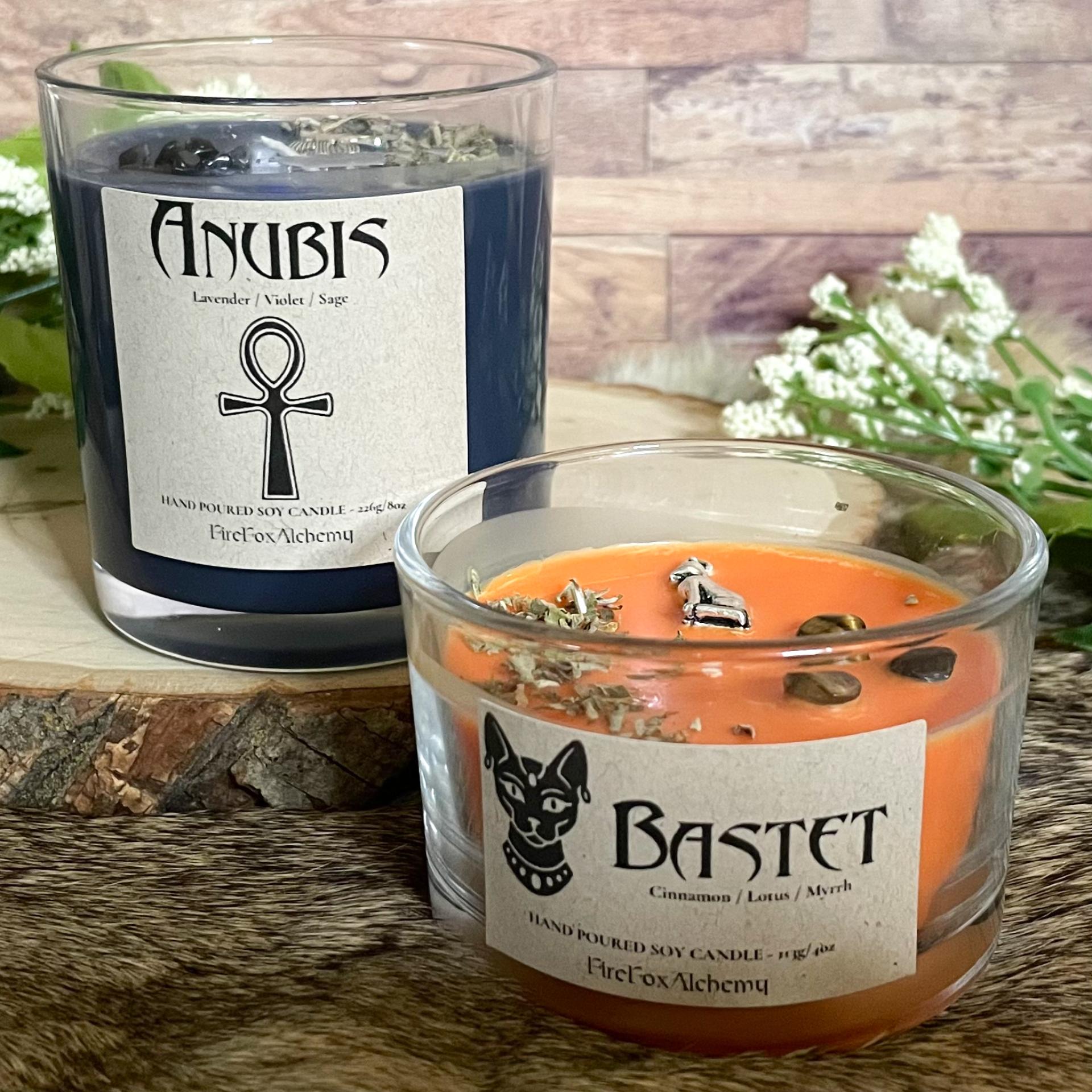 Egyptian Gods Candles