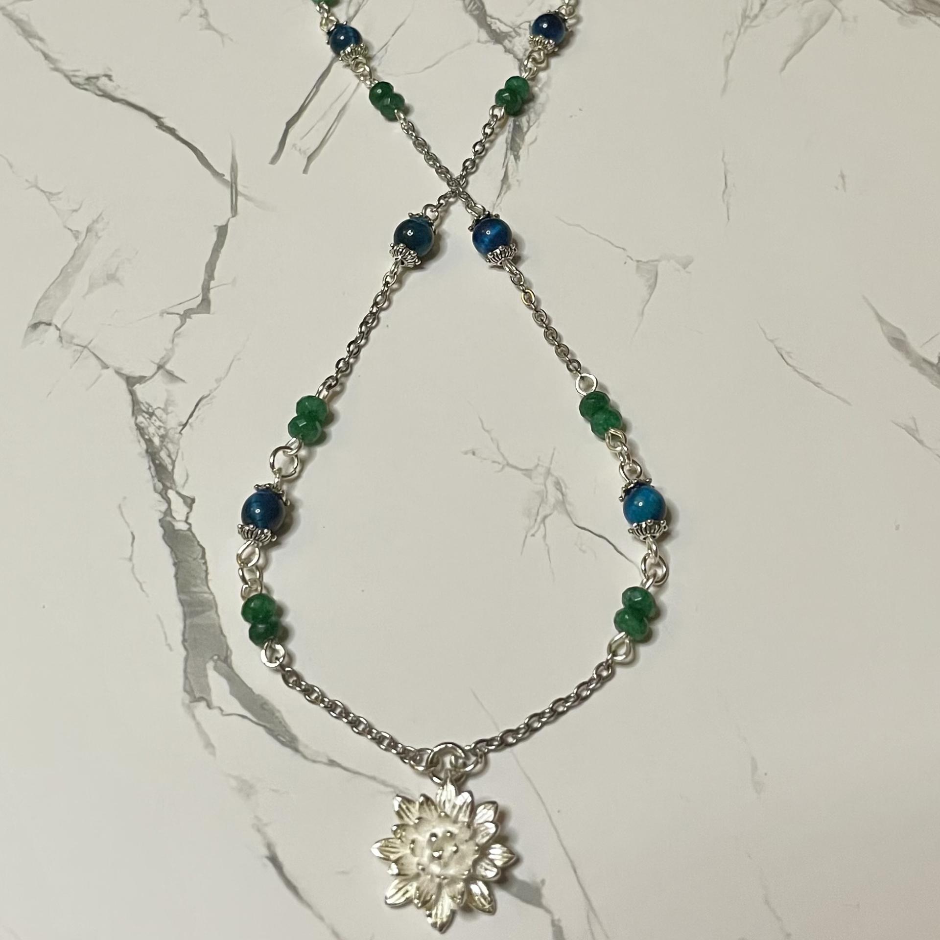 Goddess On The Nile Beaded Necklace