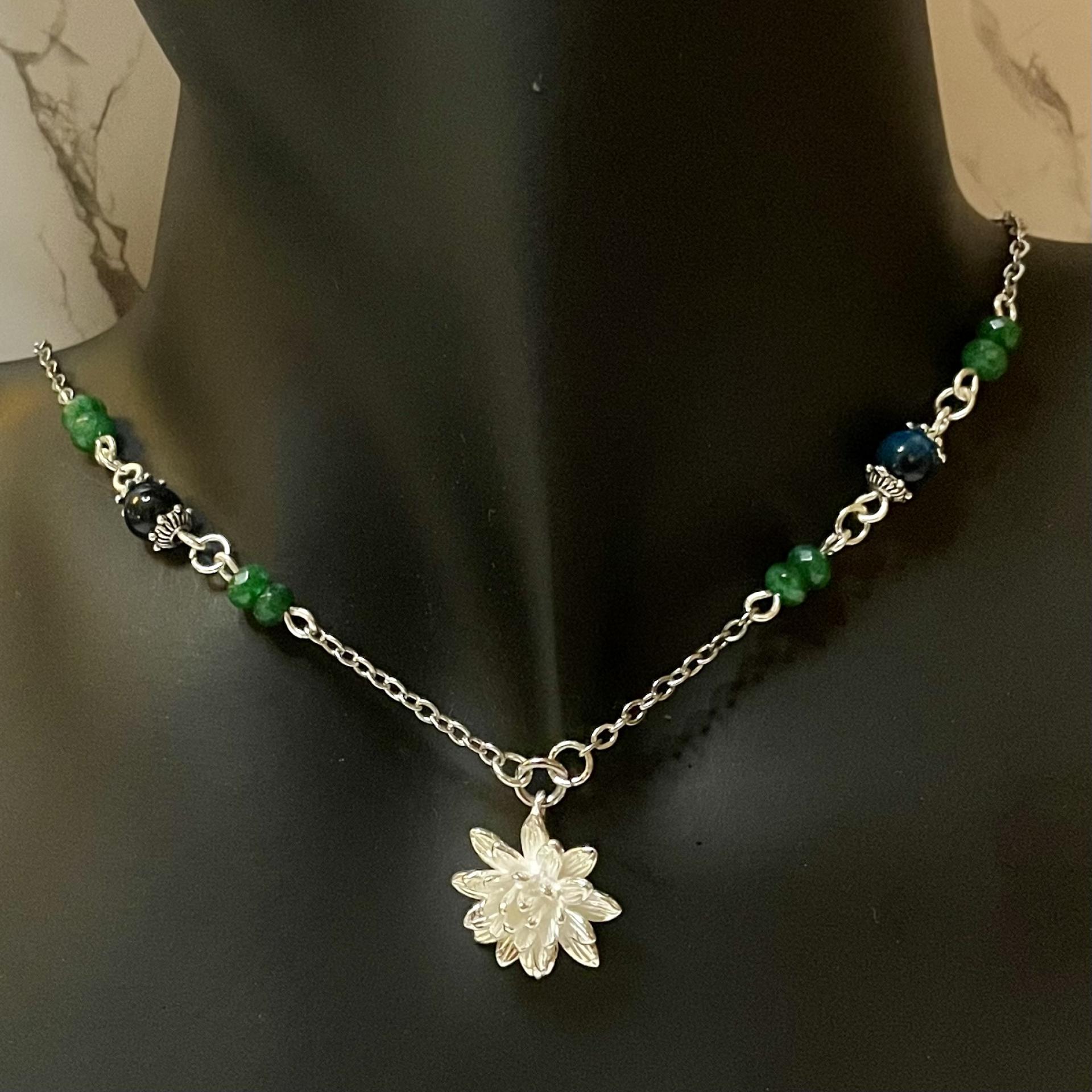 Goddess On The Nile Beaded Necklace
