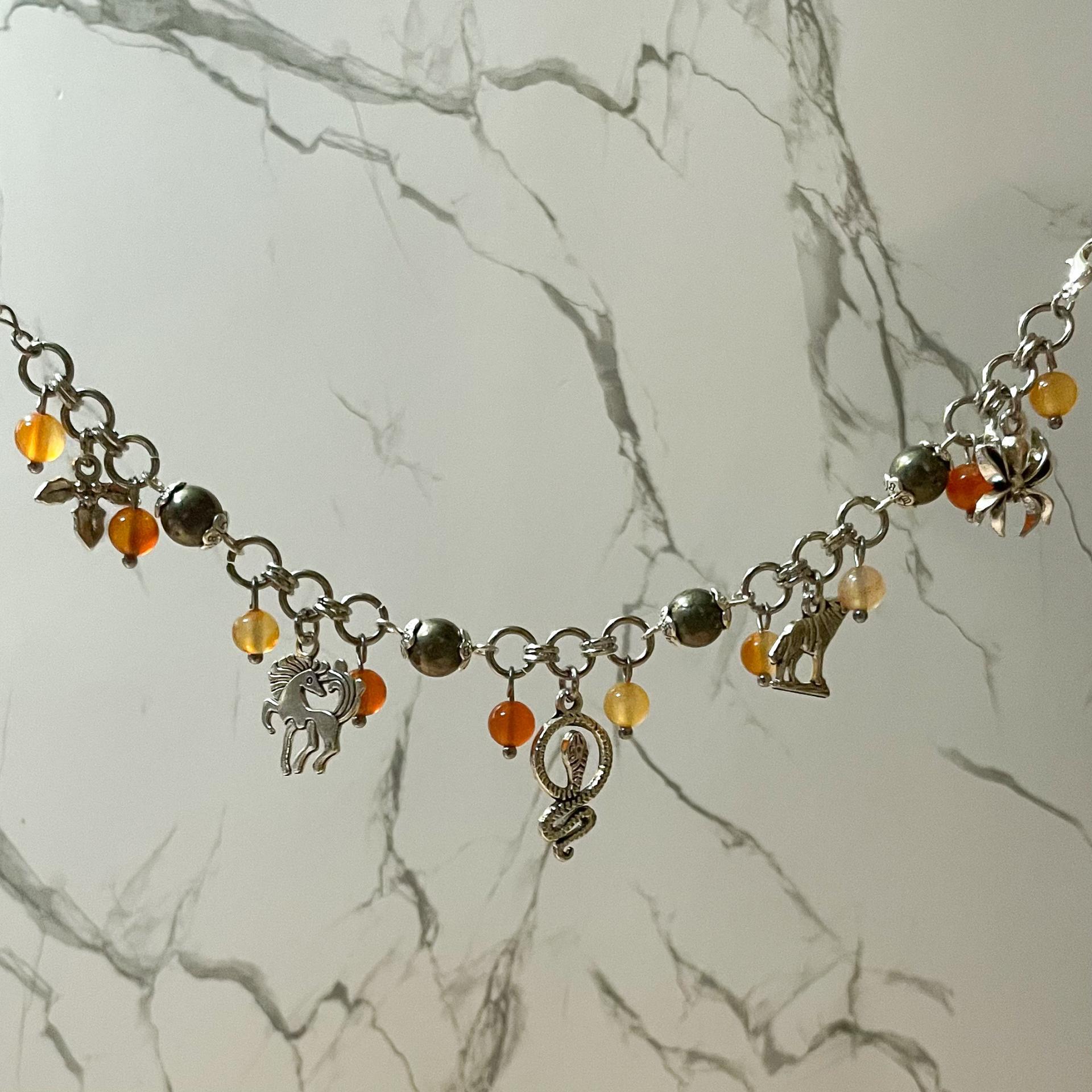 Loki Chainlink Charm Bracelet