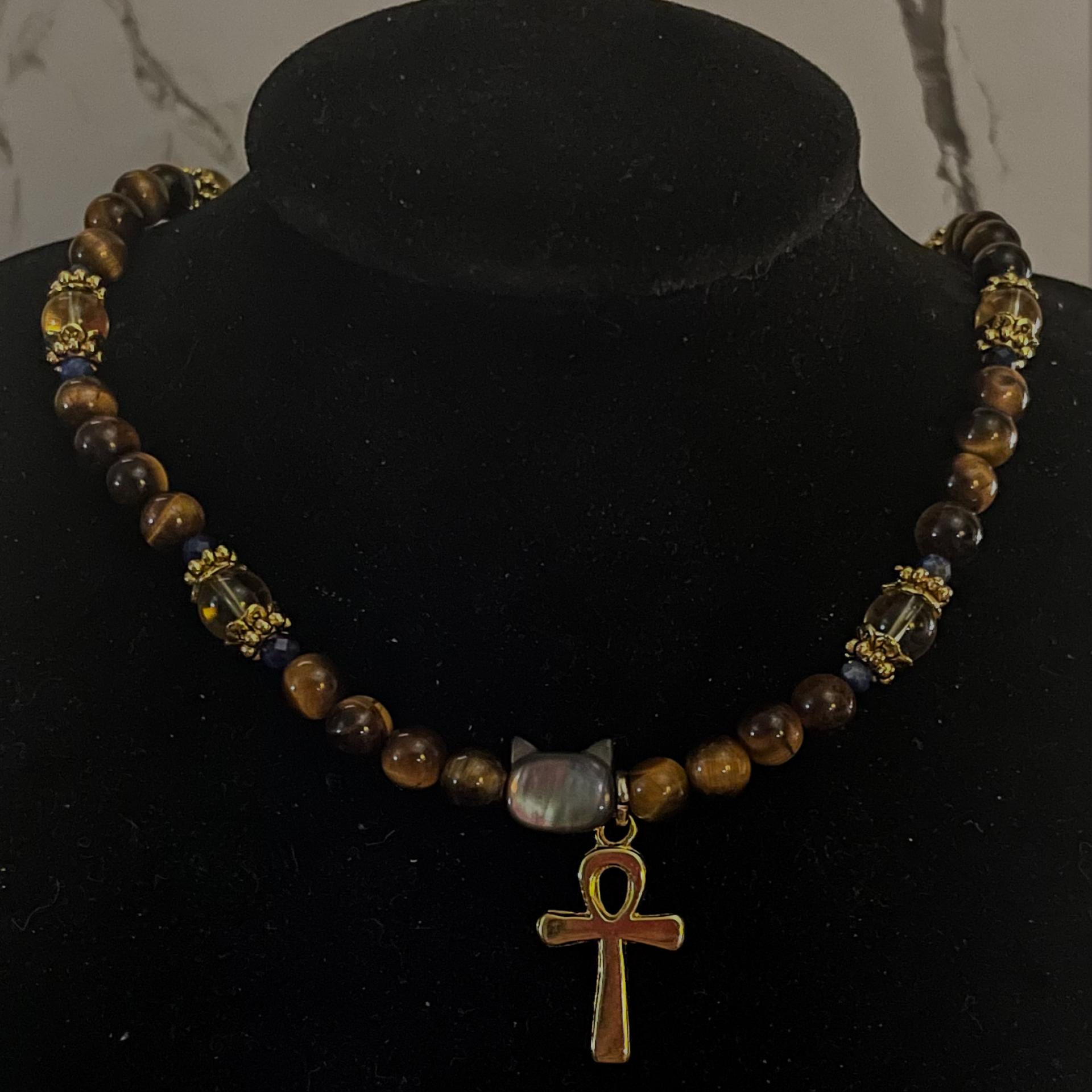 Powerful Heart: Bastet Necklace