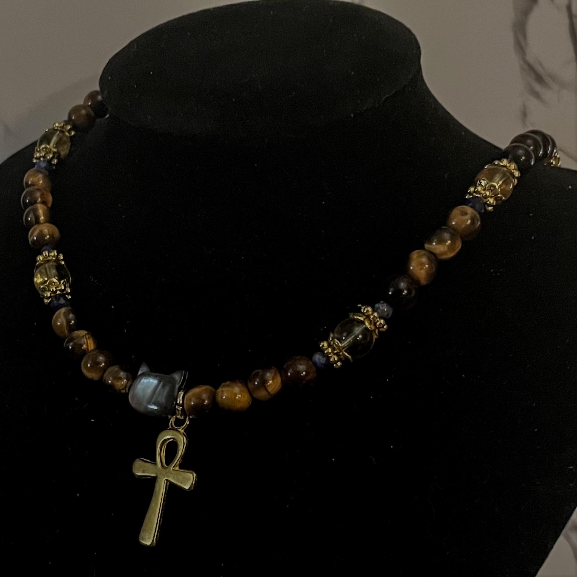 Powerful Heart: Bastet Necklace