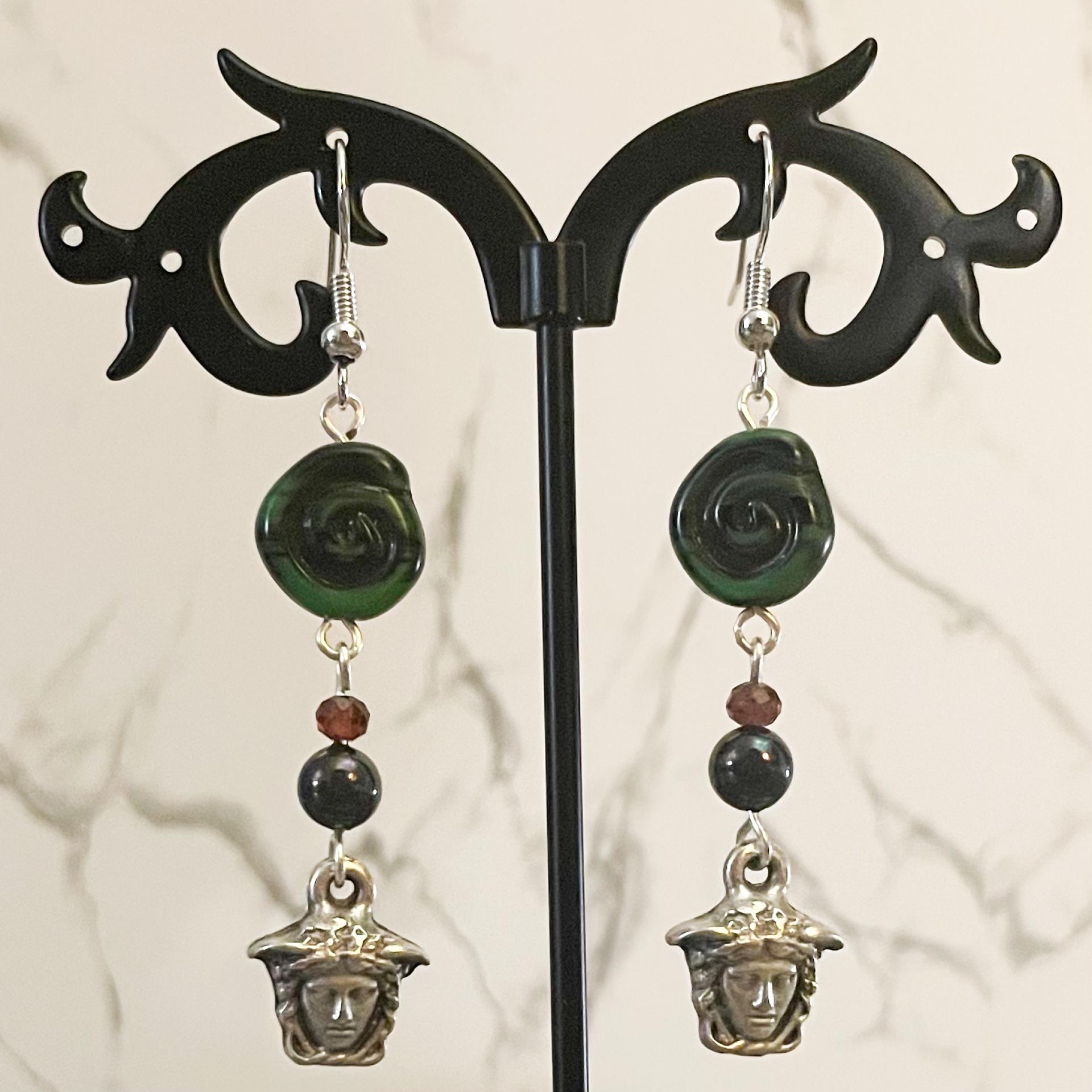 Gorgon: Medusa Earrings