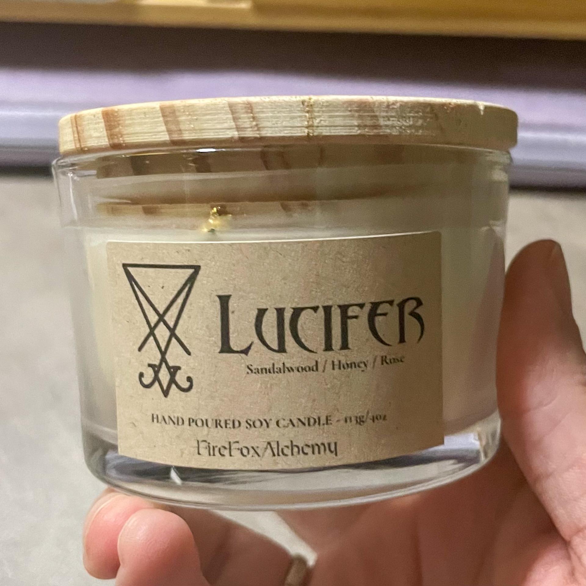 CLEARANCE: 4oz Lucifer Candle (Display Unit)