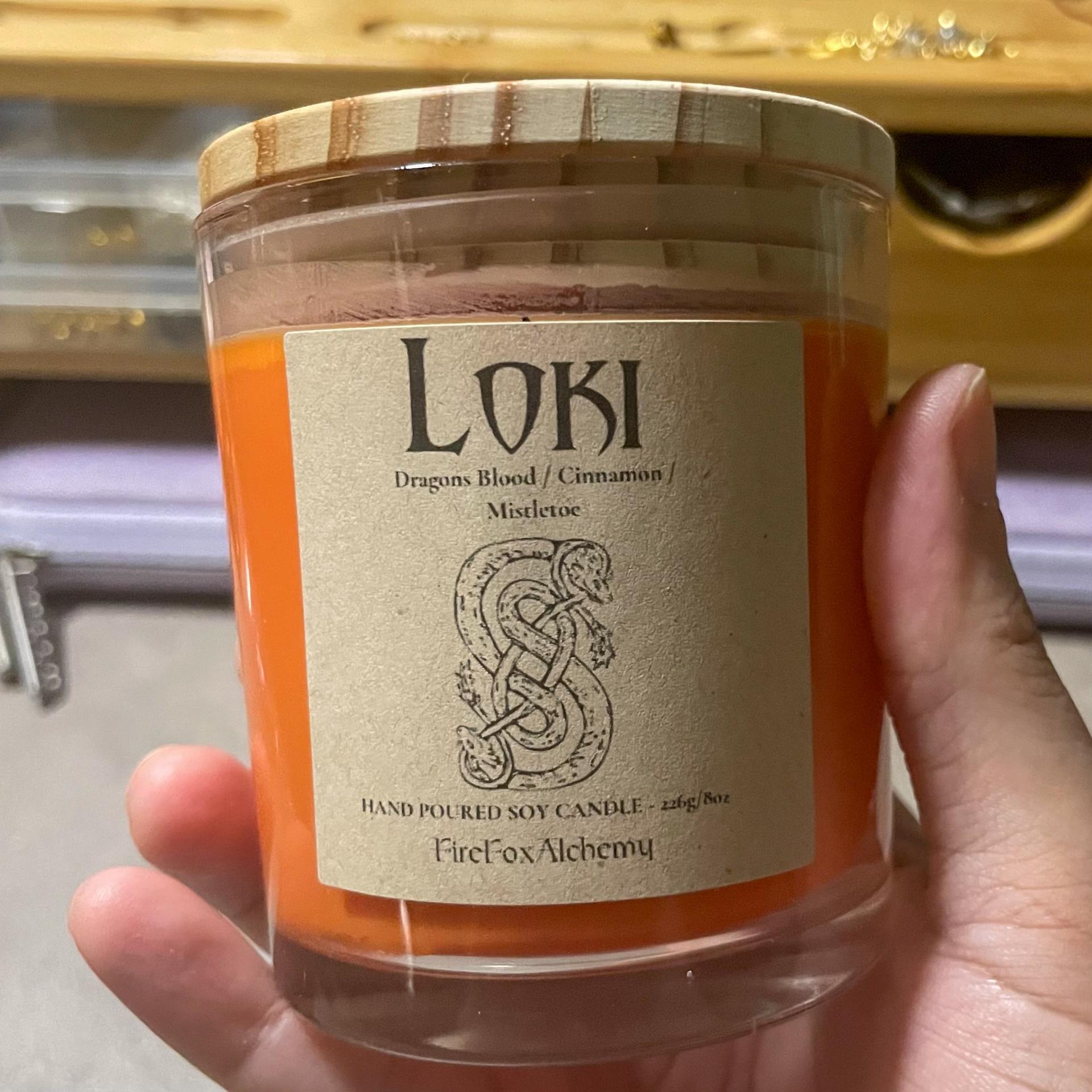 CLEARANCE: 8oz Loki Candle (Display Unit)