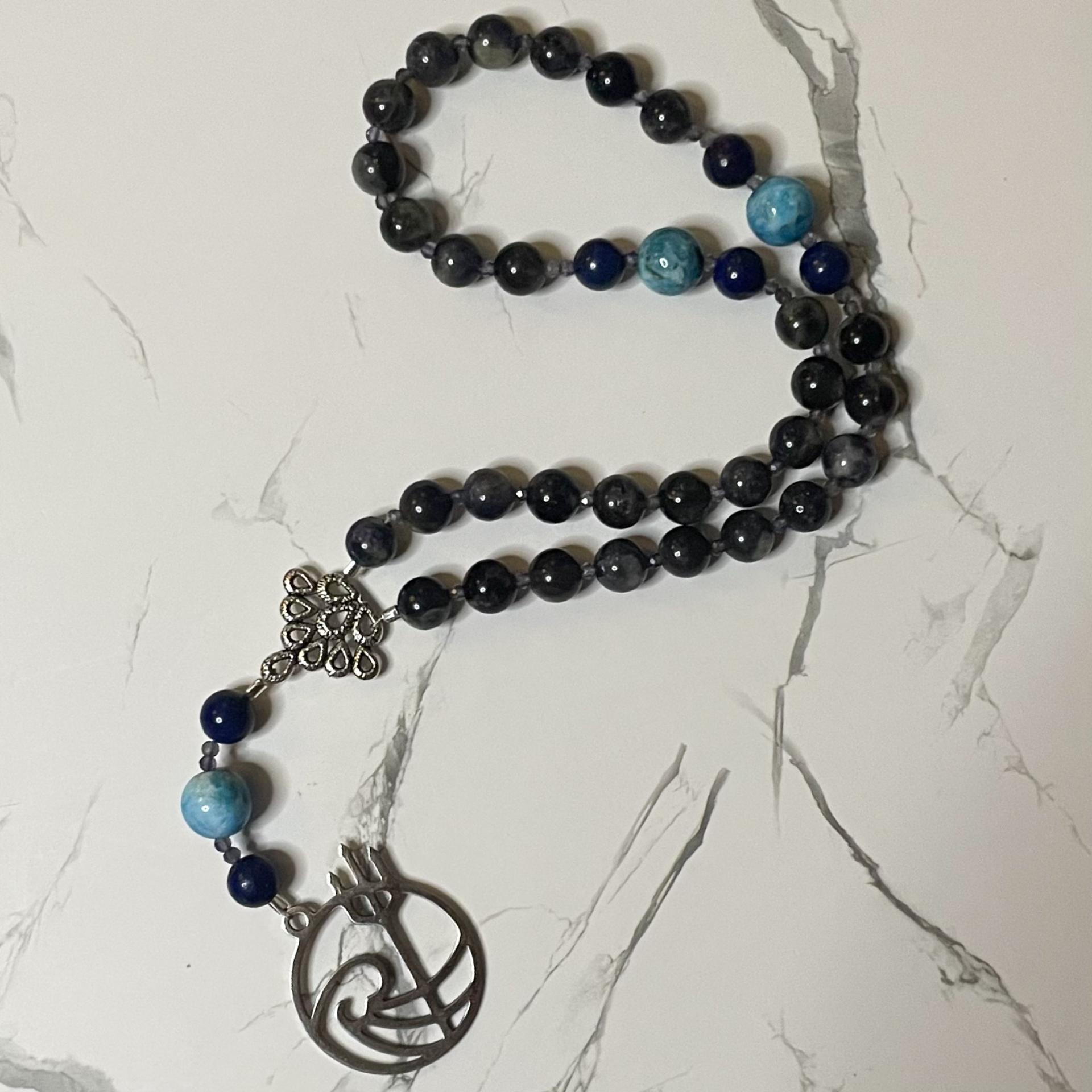 Pocket Prayer Beads for Poseidon 