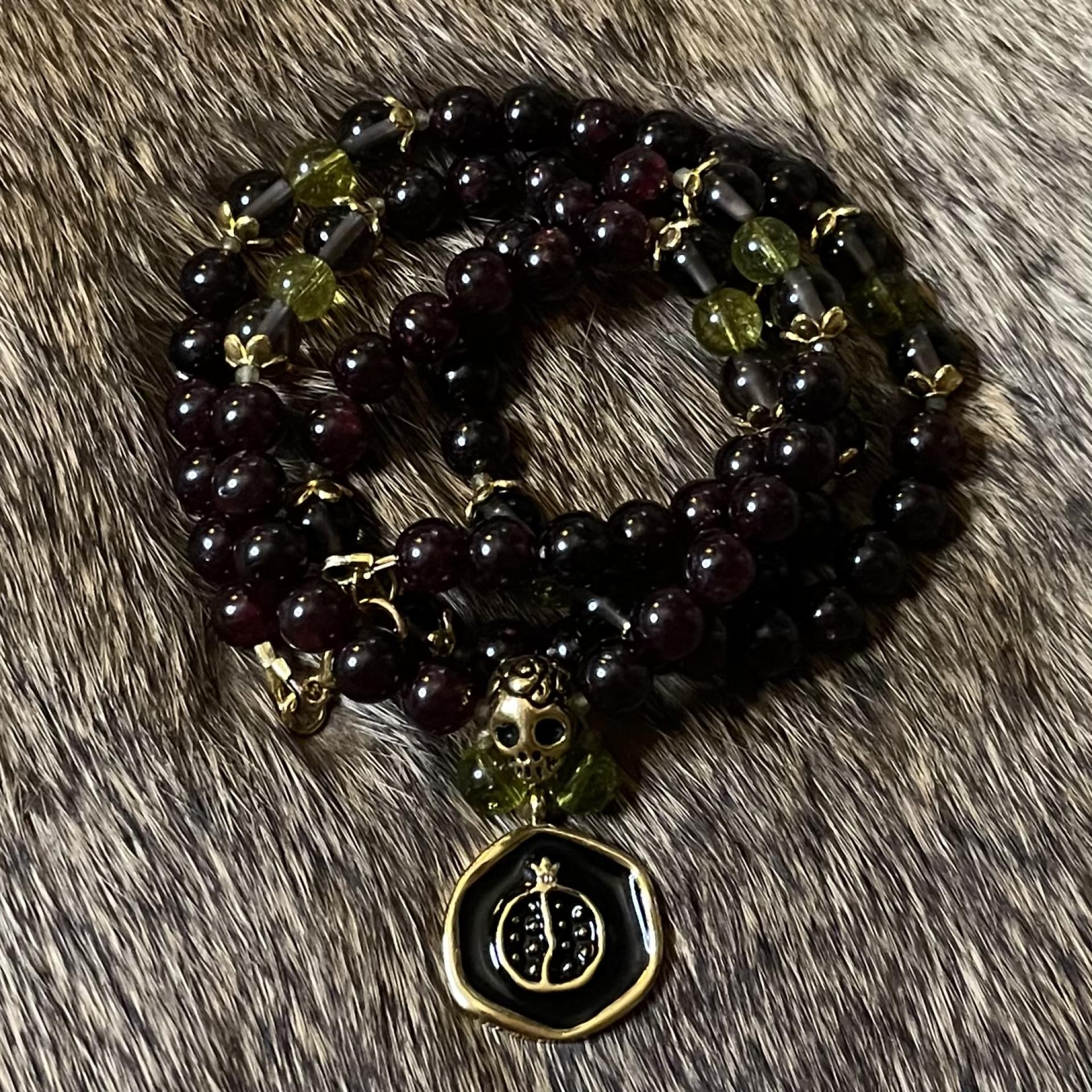 Prayer Beads for Hades & Persephone 