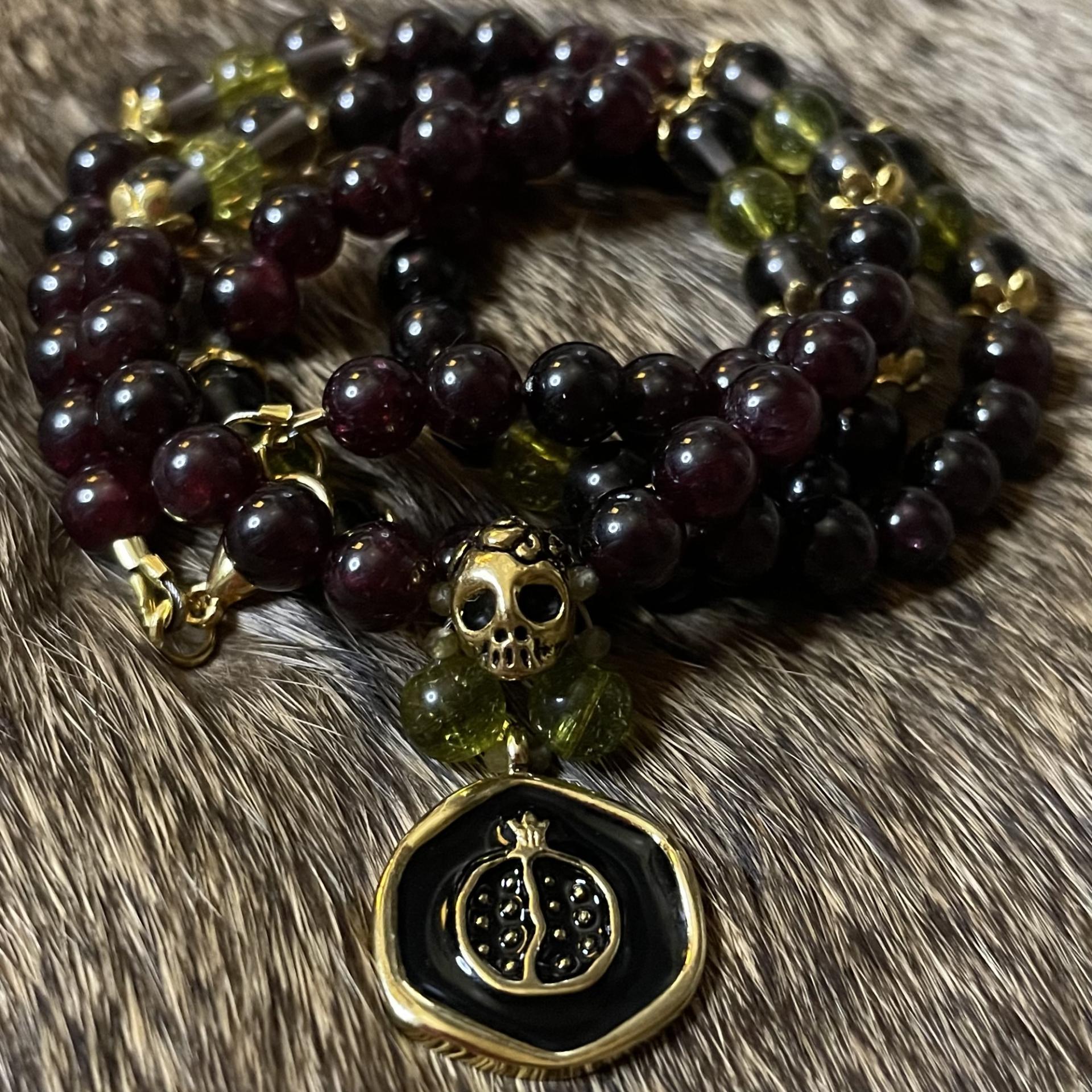 Prayer Beads for Hades & Persephone 