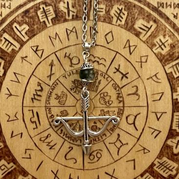 Simplistic Devotional Necklace for Artemis 