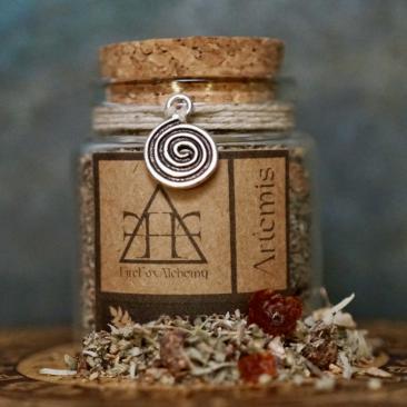 Artemis Loose Incense: Greek Goddess of The Hunt, Animals, and Women