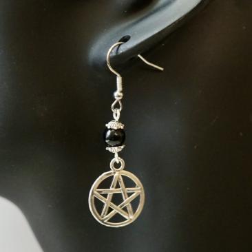 Pentacle Earrings 
