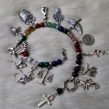 Deluxe Clasp Pocket Prayer Beads for The Egyptain Pantheon