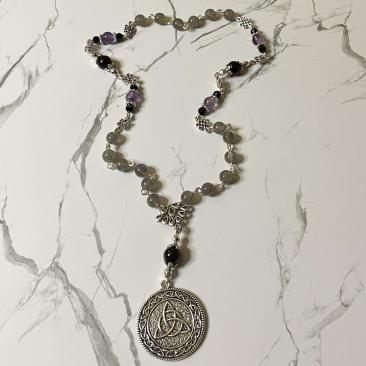 Chainlink Pocket Prayer Beads for The Morrigan 