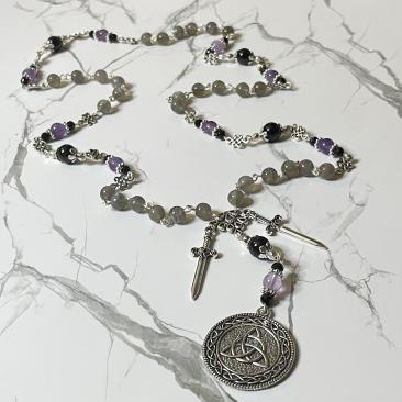 Chainlink Prayer Beads for The Morrigan