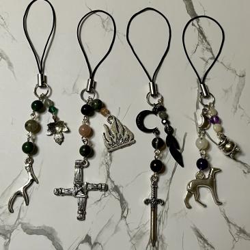 Celtic Gods Phone/Bag Charms