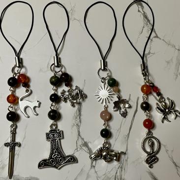 Norse Gods Phone/Bag Charms
